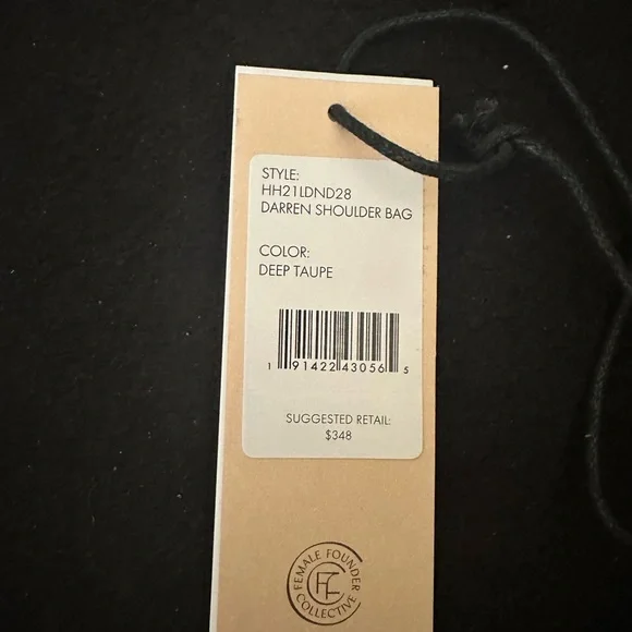 fabulous leather bag with two big compartments - Picture 7 of 7